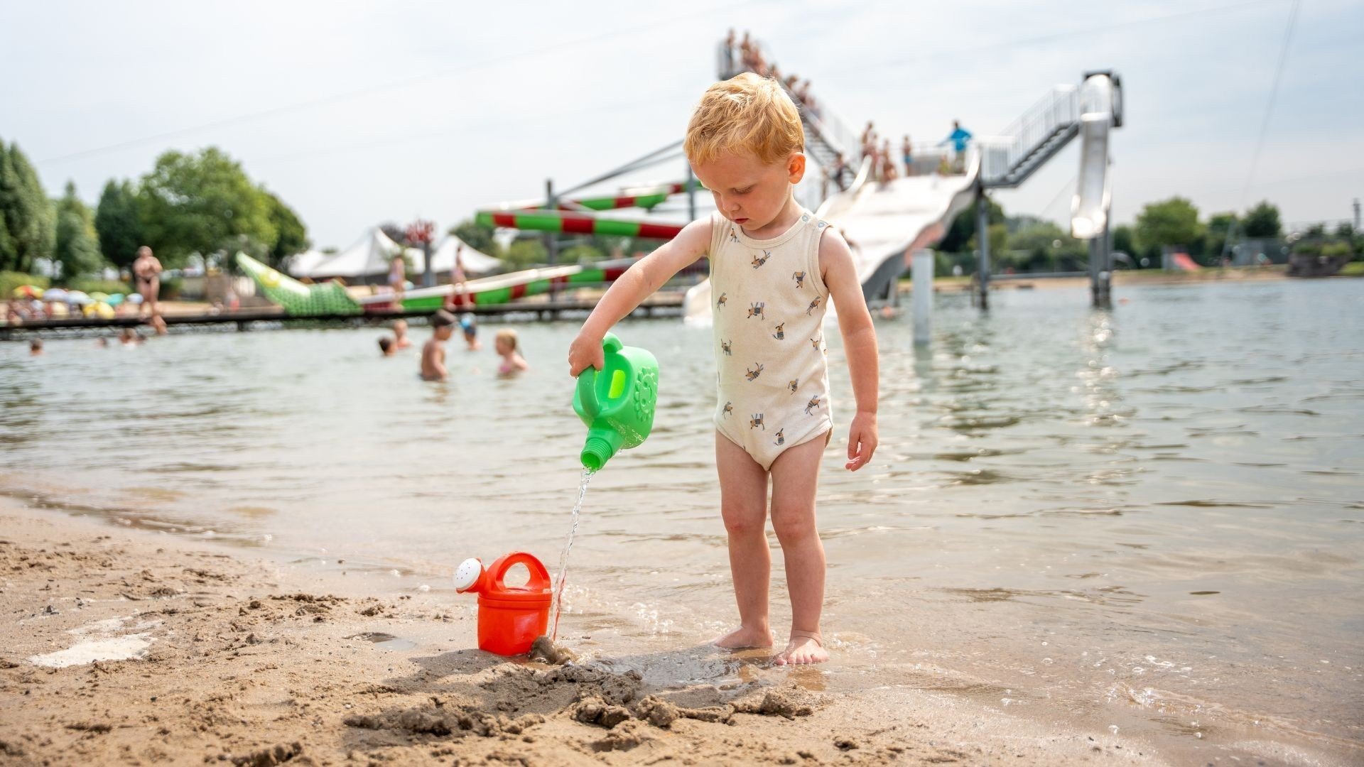 Camping strandbad midden nederland