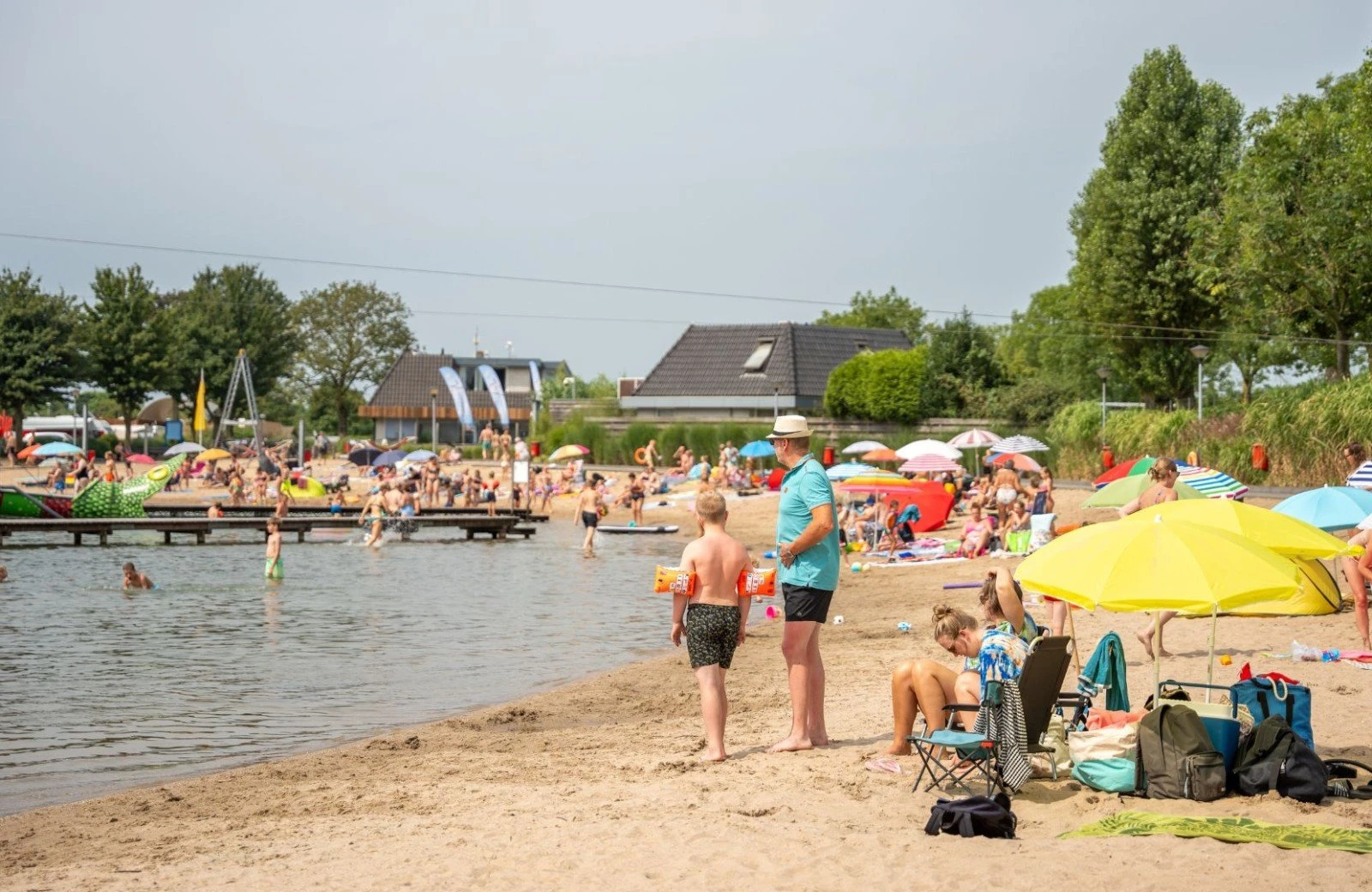 Camping zwemplas midden nederland