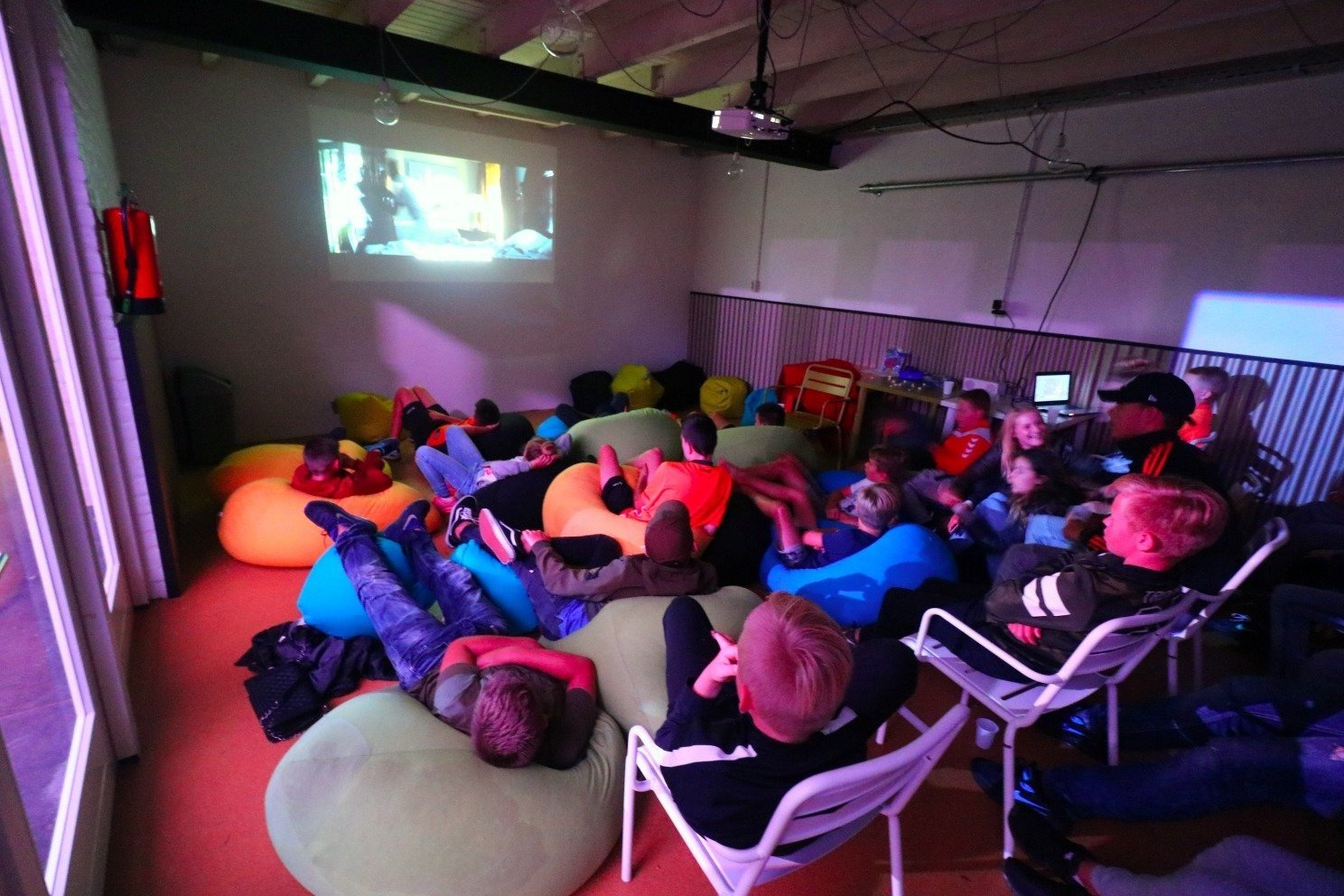 Überdachtes Chillen