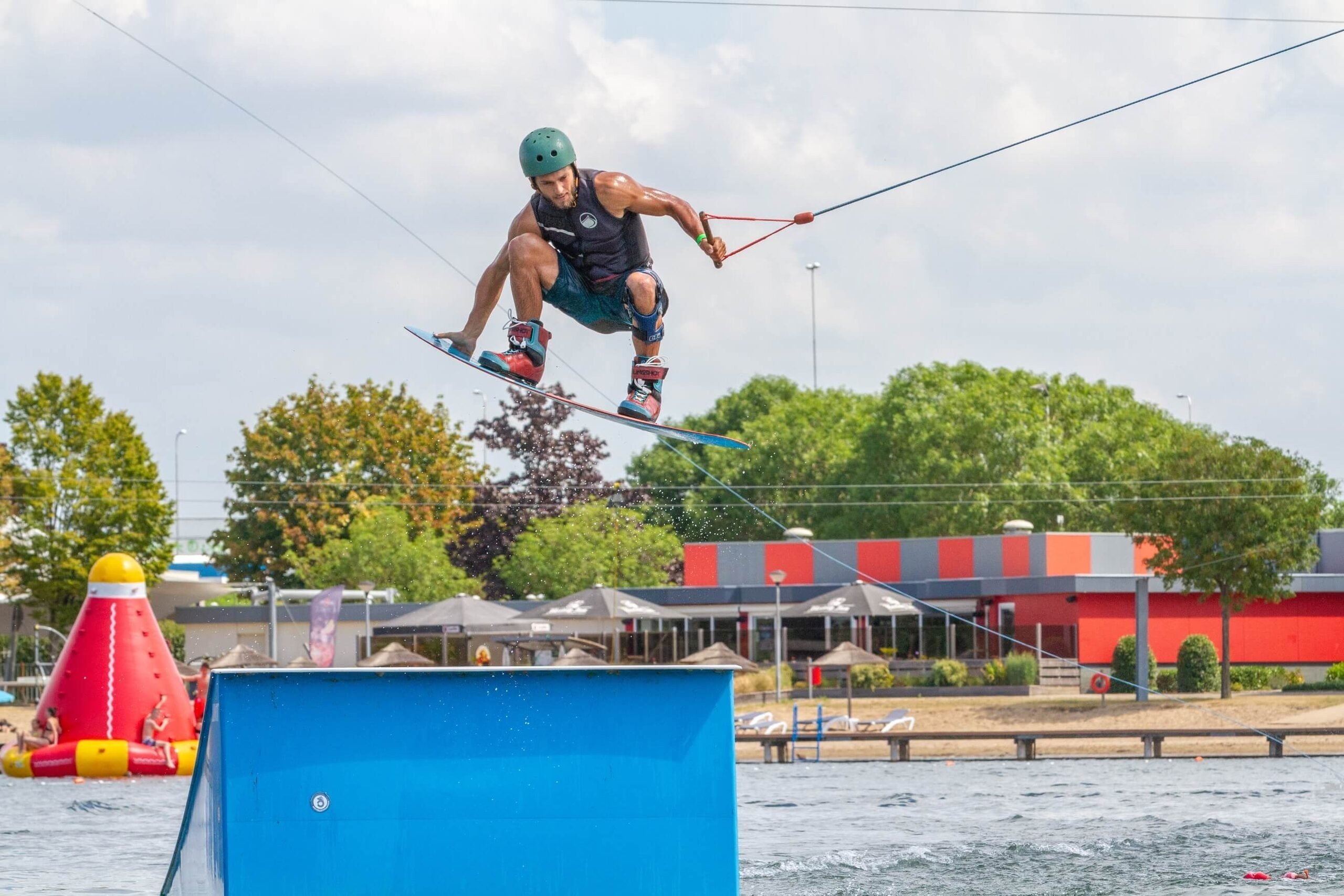 Wakeboarden betuwestrand
