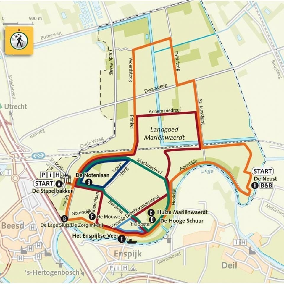 Wandelroutes website 1