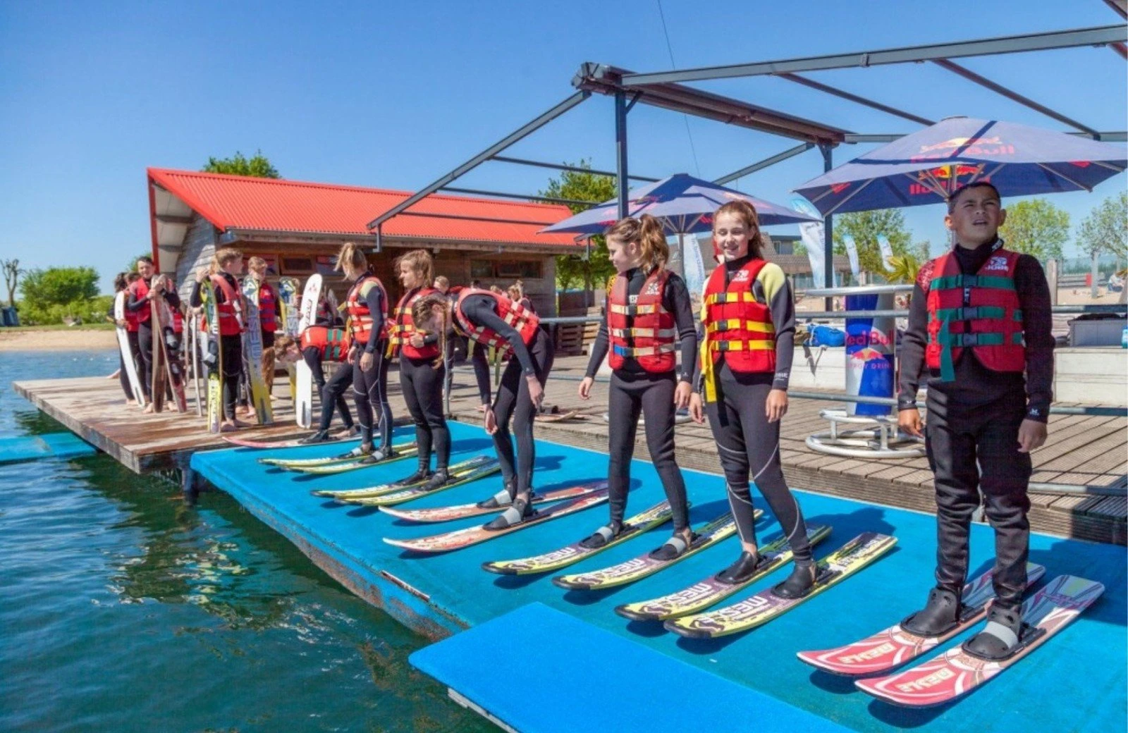 Waterski bij betuwestrand 4