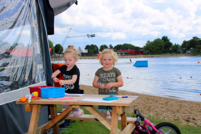 Camping am See Holland mit Kindern