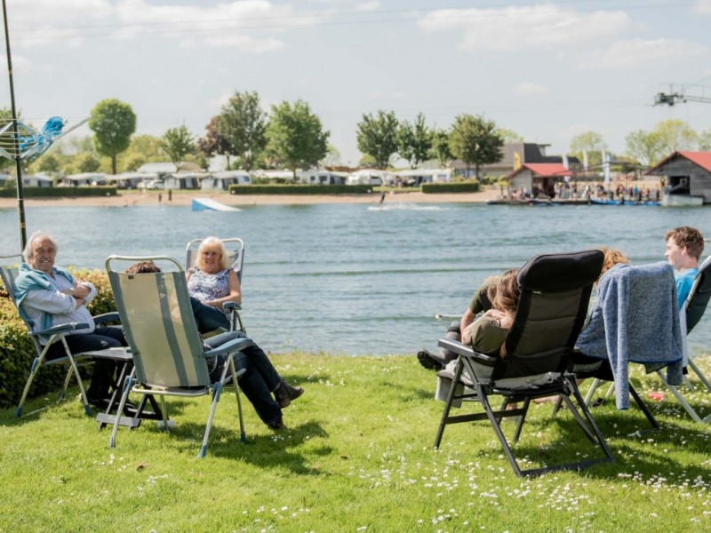 Campingplatz am Wasser Holland mit Wasserpark
